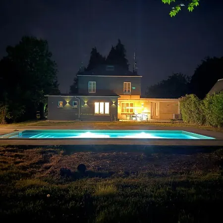 Avec Piscine Chauffee Coeur Du Pays D'auge