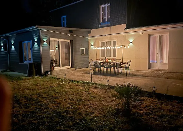 Avec Piscine Chauffee Coeur Du Pays D'auge Villa