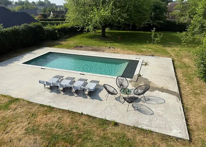Villa Avec Piscine Chauffee Coeur Du Pays D'auge *