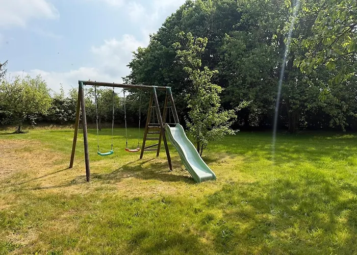 Avec Piscine Chauffee Coeur Du Pays D'auge Villa